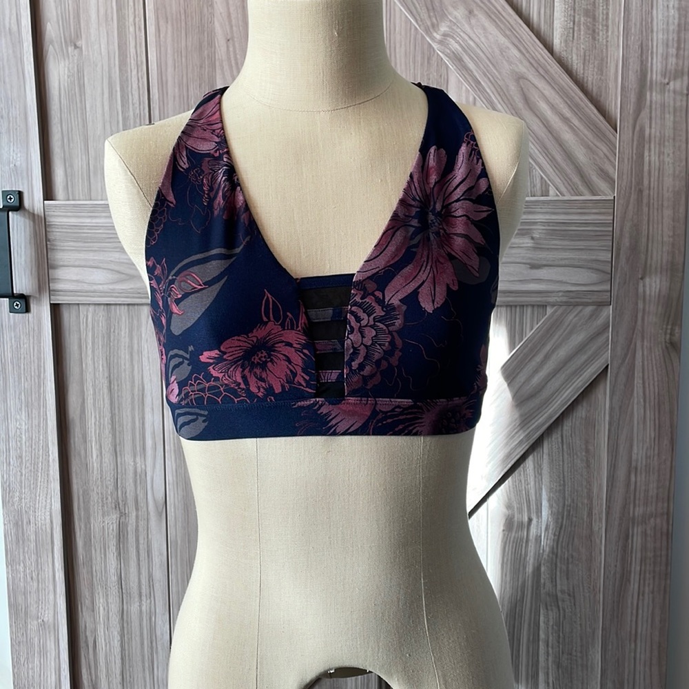 Maurice’s Yoga Sports Bra, racerback, front mesh, no inserts